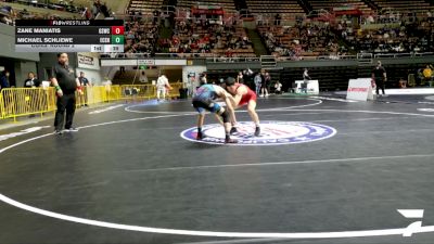 Junior Boys - 132 lbs Cons. Round 2 - Zane Maniatis, Golden State Wrestling Club vs Michael Schliewe, El Camino SSF High School Wrestling