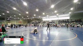 165 lbs Champ. Round 2 - Jonah Ware, Wasatch vs Isaac Grieve, Salt Lake City