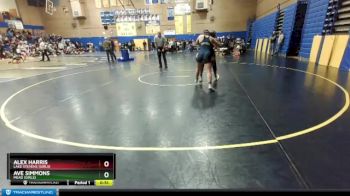 155lbs Cons. Round 2 - Alex Harris, Lake Stevens (Girls) vs Ave Simmons, Mead (Girls)