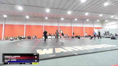 170 lbs Semifinal - Shenita Lawson, Southern Oregon vs Haley Ward, Iowa