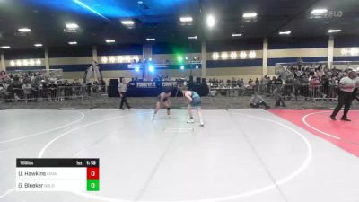 126 lbs Round Of 128 - Uriah Hawkins, Granite WC vs Gunnar Bleeker, Gold Rush Wr Ac