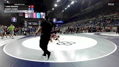 105 lbs Cons. Sub-rd Of 16 - Janie Gerarde, TX vs Audrey Flores, OK