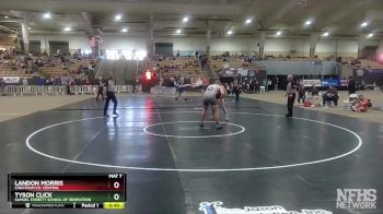 A 215 lbs 3rd Place Match - Tyson Click, Samuel Everett School Of Innovation vs Landon Morris, Cheatham Co. Central