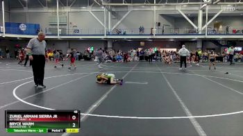 48 lbs Round 3 (8 Team) - Zuriel Armani Sierra Jr, U2-Cliff Built vs Bryce Warm, Headhunters