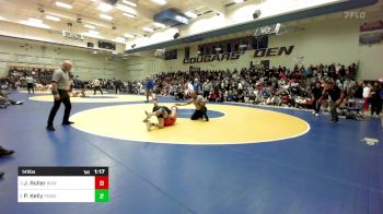141 lbs Semifinal - Jace Roller, Bixby (OK) vs Paul Kelly, Poway