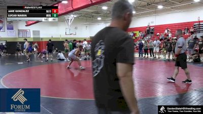 High School - 285 lbs Consolation Round 2 - Lucas Nagua, Morris Knolls vs Jake Gonzalez, Watchung Hills