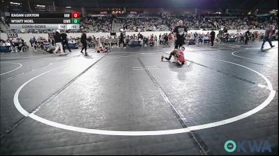 49 lbs Consolation - Eagan Luxton, Raw Wrestling Club vs Wyatt Noel, Cowboy Wrestling Club