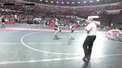 100 lbs Cons. Round 2 - Hayden Seidl, Crass Trained vs Josiah Nelson, N8