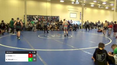 136 lbs Rr Rnd 2 - Jerin Coles, OMP K-8 vs Nathan Mccall, Lake WC K-8