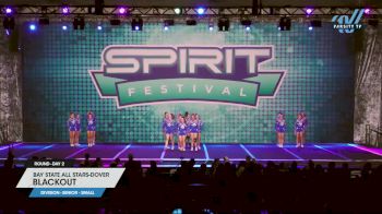 Bay State All Stars-Dover - Blackout [2023 L4.2 Senior - Small Day 2] 2023 Spirit Fest Grand Nationals