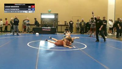 138 lbs Cons. Sub-rd Of 16 - Logan Medeiros, Iron Faith vs Aiden Thompson, Bad Karma