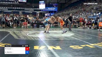 195 lbs Rnd Of 32 - Matthew Cover, Ohio vs Kyler Martin, New York