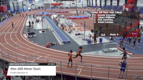 Men's 400m, Finals 4