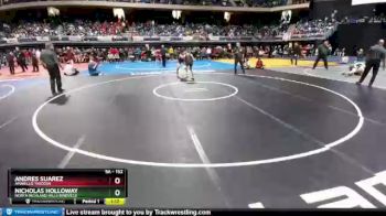 5 lbs Quarterfinal - Nicholas Holloway, North Richland Hills Birdville vs Andres Suarez, Amarillo Tascosa