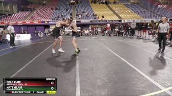 285 lbs Placement Matches (16 Team) - Cole Mair, Grand View (Iowa) vs Nate Glass, Life University