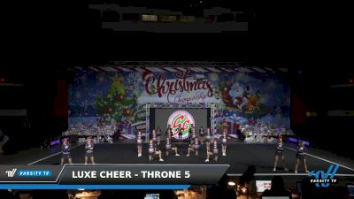 Luxe Cheer - Throne 5 [2022 L5 Senior Open Coed - D2 Day 2] 2022 Spirit Celebration Grand Nationals