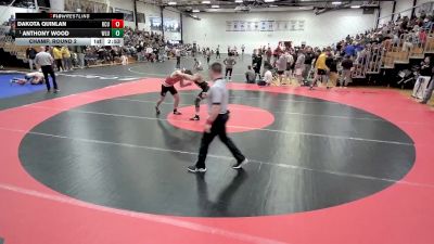 149 lbs Champ. Round 2 - Anthony Wood, West Liberty vs Dakota Quinlan, Rochester