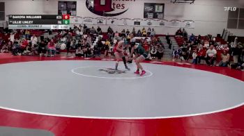 130 lbs Cons. Round 2 - Lillie Linley, Falcon vs Dakota Williams, Altamont