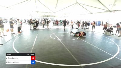 126 lbs Final - Josue Garcia, SoCal Grappling vs Cole Faircloth, Aniciete TC