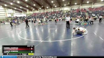 106 lbs 1st Place Match - Farrell Burman, Wasatch Wrestling Club vs Corbyn Robison, Westlake