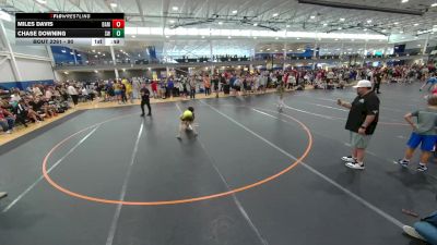 90 lbs Cons. Round 4 - Chase Downing, Storm Wrestling vs Miles Davis, BAM TC