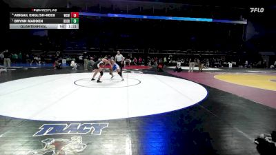 145 lbs Quarterfinal - Brynn Madden, Del Oro vs Abigail English-Reed, Will C. Wood