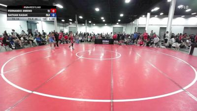 100 lbs Fernando Jimeno, Texas vs Nathan Kasak, Pennsylvania Red