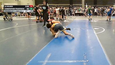 131 lbs Rr Rnd 5 - AJ Holmes, Triumph Maize - MSE vs Christopher Prontnicki, Ruthless Maize - MSE