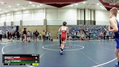 108 lbs Round 2 - Rylan McKenney, Michigan vs Bennett Weber, BYA Wrestling