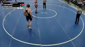 190 lbs Semis & 1st Wrestleback (8 Team) - Hudson Oliver, Grand Island vs Tyler Wemhoff, Papillion-La Vista