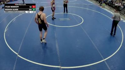 190 lbs Semis & 1st Wrestleback (8 Team) - Hudson Oliver, Grand Island vs Tyler Wemhoff, Papillion-La Vista