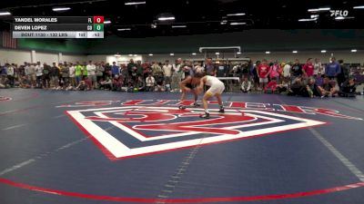 132 lbs Consi Of 8 #2 - Yandel Morales, FL vs Deven Lopez, CO