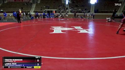 138 lbs Round 1 (3 Team) - Tristin Robinson, Huntingdon vs Laisha Rios, Texas Woman`s University