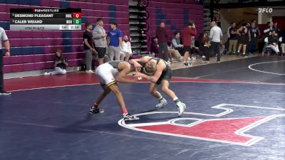 125 lbs 5th Place - Desmond Pleasant, Drexel vs Caleb Weiand, Michigan State