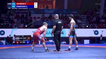 87 kg Final 3-5 - Payton Jon Jacobson, United States vs Asan Kurbanovich Zhanyshov, Kyrgyzstan