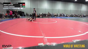 60 lbs Rr Rnd 2 - Wrett Lawther, Mojo Mulisha 12U vs Thomas Cisneroz, OK Elite 12U 1