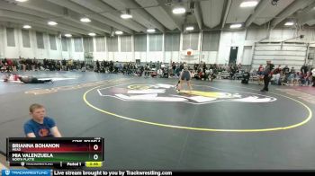 135 lbs Cons. Round 4 - Brianna Bohanon, Mead vs Mia Valenzuela, North Platte