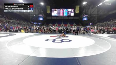 130 lbs Champ. Rd Of 64 - Saylor Wendell, NV vs Ariana Criado-Silvar, TX