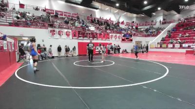 JH 110 lbs Champ. Round 2 - Juliette Abolhosn, DEER CREEK (ED) vs Journey Reid, CACHE