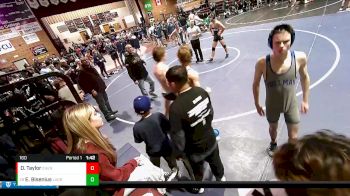 160 lbs Cons. Round 5 - Eli Bisenius, La Grande vs Dalton Taylor, Cheney