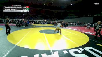 6A Boys 215 lbs Quarterfinal - Kitiona Shinkle, West Salem Boys vs Bladimir Mendez-Chavez, Grants Pass Boys