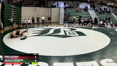 165 lbs Cons. Round 4 - Penn Cochran, Catholic High School vs Nicholas McKeown, Notre Dame - West Haven