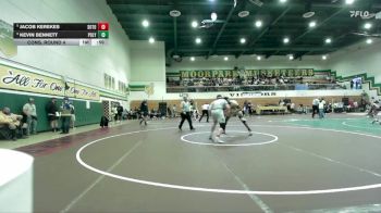 215 lbs Cons. Round 4 - Jacob Kerekes, South Torrance vs Kevin Bennett, Poly/Long Beach