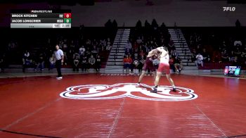 174 lbs Finals (2 Team) - Jacob Longcrier, Mt San Antonio College vs Brock Kitchen, Fresno City College