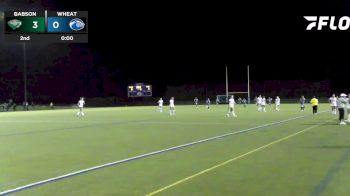 Replay: Babson vs Wheaton (MA) | Sep 27 @ 7 PM