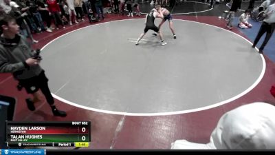 145 lbs Cons. Round 3 - Hayden Larson, Hermiston vs Talan Hughes, East Valley