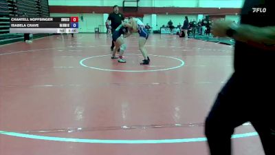 145 lbs Cons. Round 2 - Isabela Crave, Big Bend Community College vs Chantell Noffsinger, Southwestern Oregon CC