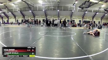 184 lbs Cons. Round 5 - Connor Scuilla, WNY RTC vs Kyle Snider, Unattached-Kent State