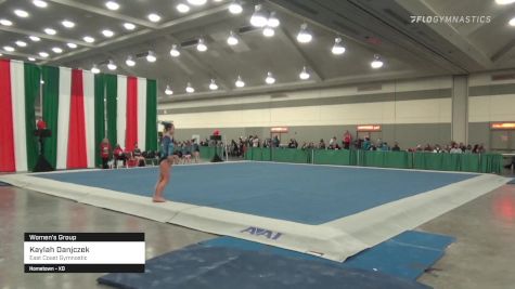 Kaylah Danjczek - Women's Group, East Coast Gymnastic - 2021 Christmas on the Chesapeake