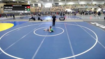 50 lbs Cons. Semi - Sev Gillis, Blackman Wrestling vs Leo Hodge, Commanders Wrestling